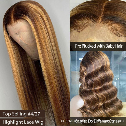 Transparent Hd Lace Frontal Wig,13x6 Lace Front Human Hair Wigs With Baby Hair,Transparent Lace Front Wigs For Black Women
